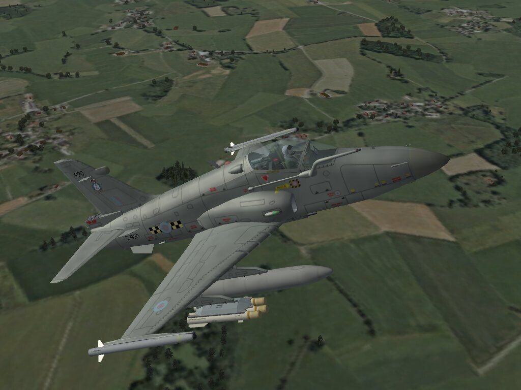Fictional RAF 63 Squadron Hawk 209 Skin