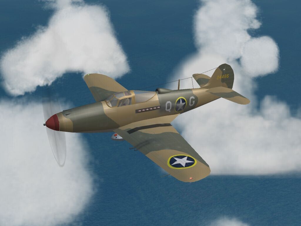 93rd FS, MTO P-39 Airacobra Skin/Ini Pak