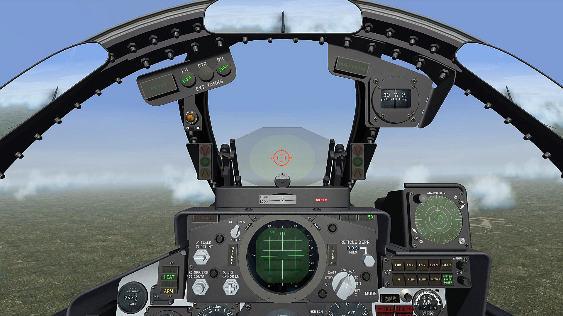 F-4E EAF (Egypt Air Force) Cockpit