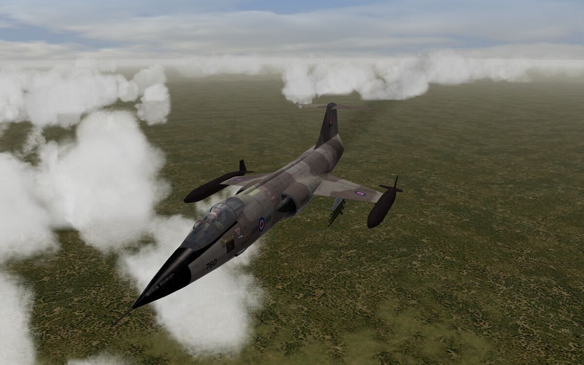 CF-104 desert skin v1.0 (3W) (Fictional)