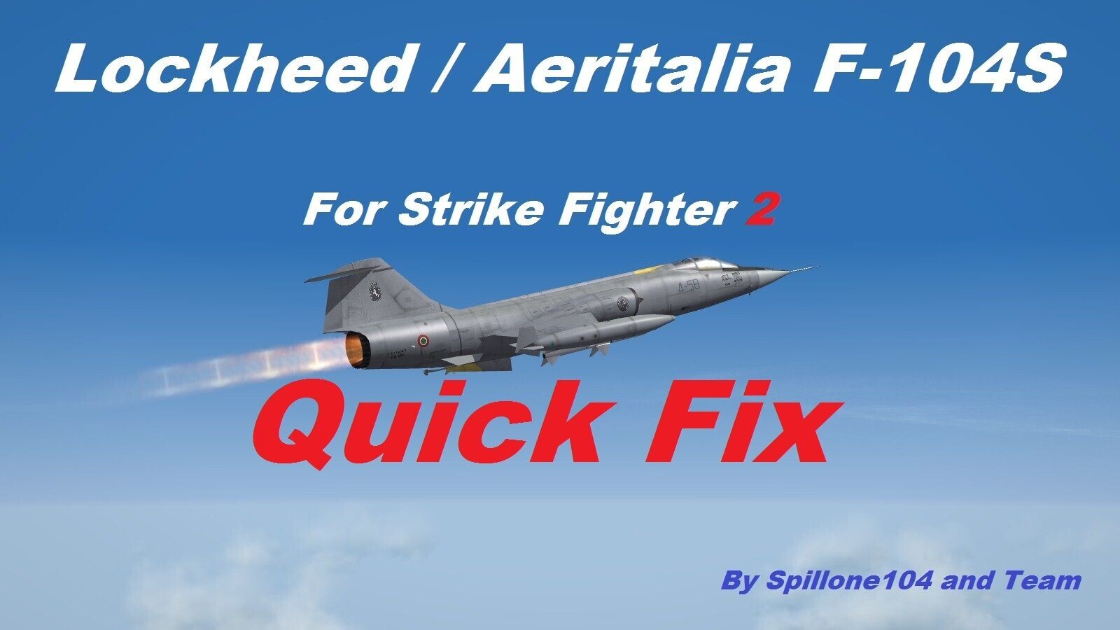 F-104S Quick Fix