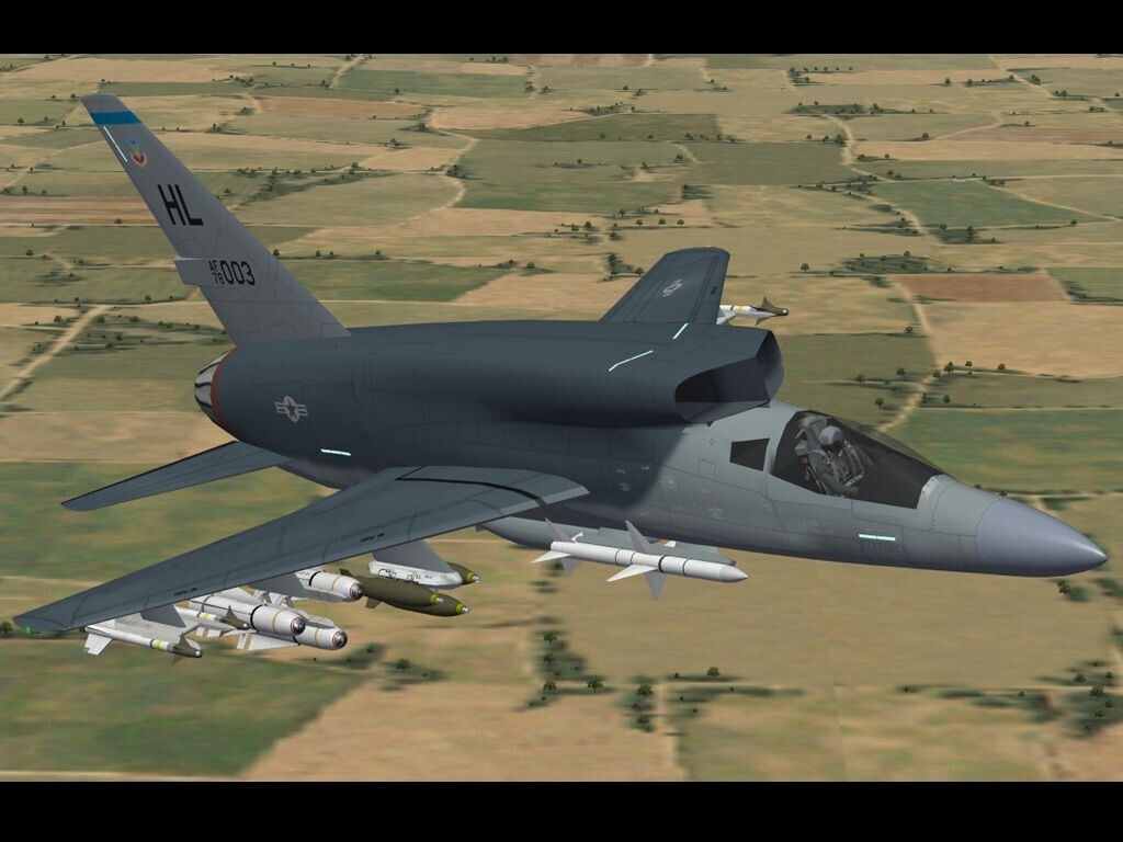 F-107 Ultra Sabre for SF2/V/E