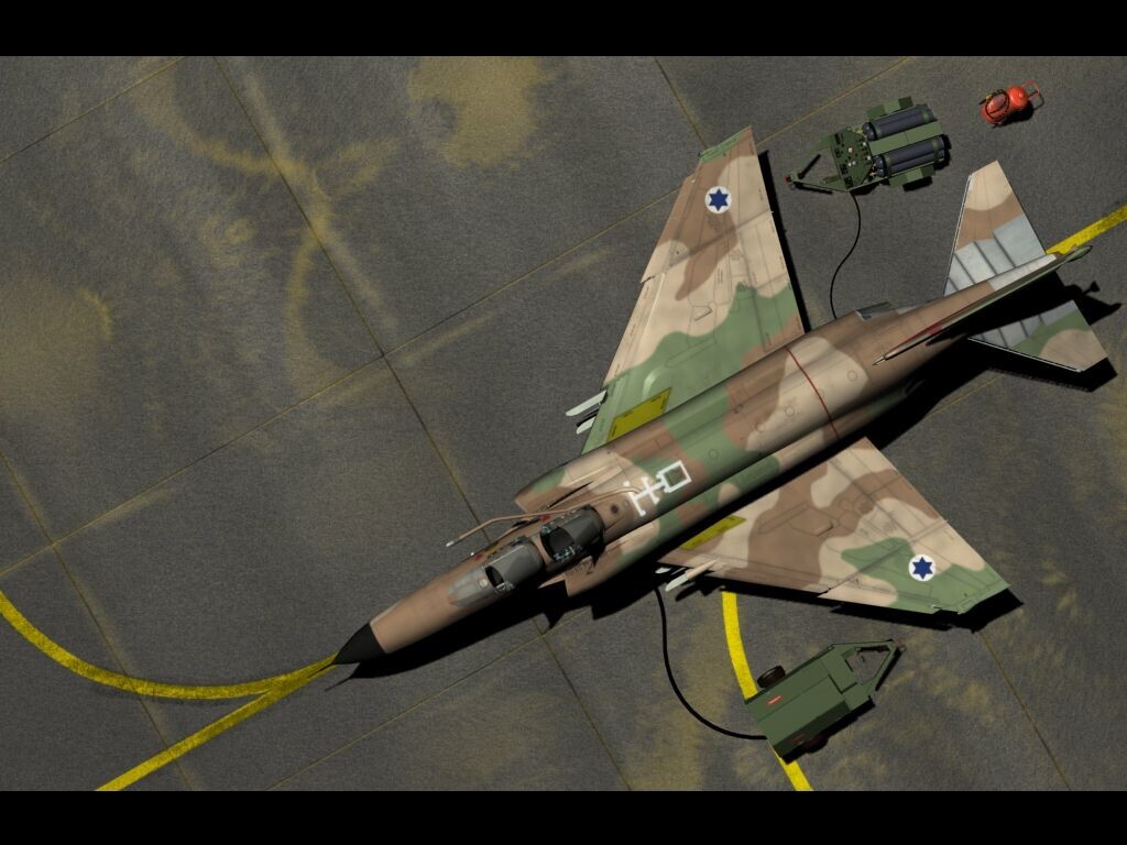 Mirage Factory IDF F-4E Kurnass 2000 for Strike Fighters 2