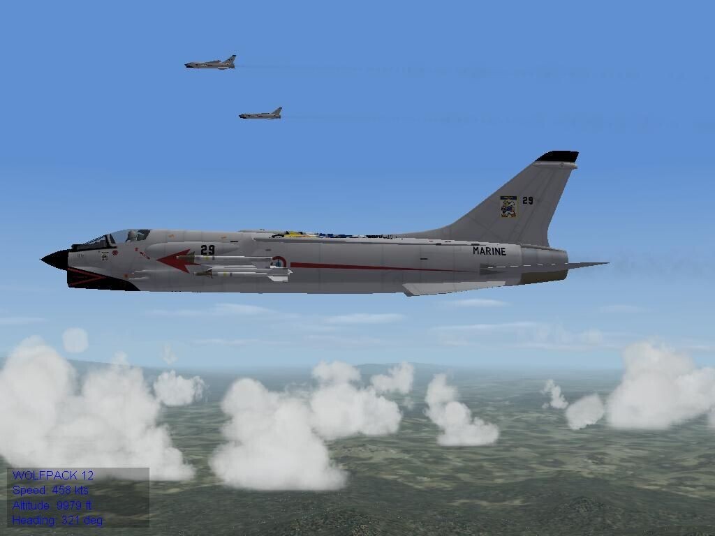 F-8P Crusader (France  Navy) (TMF)