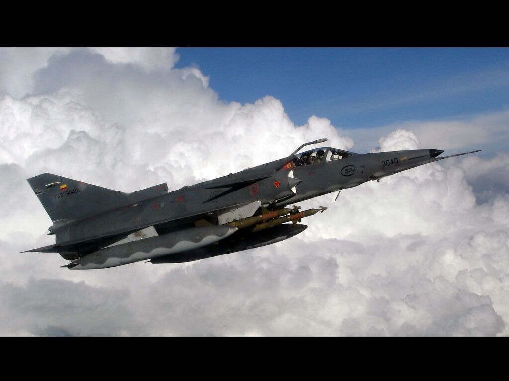 Kfir C10/C12 Colombia Air Force
