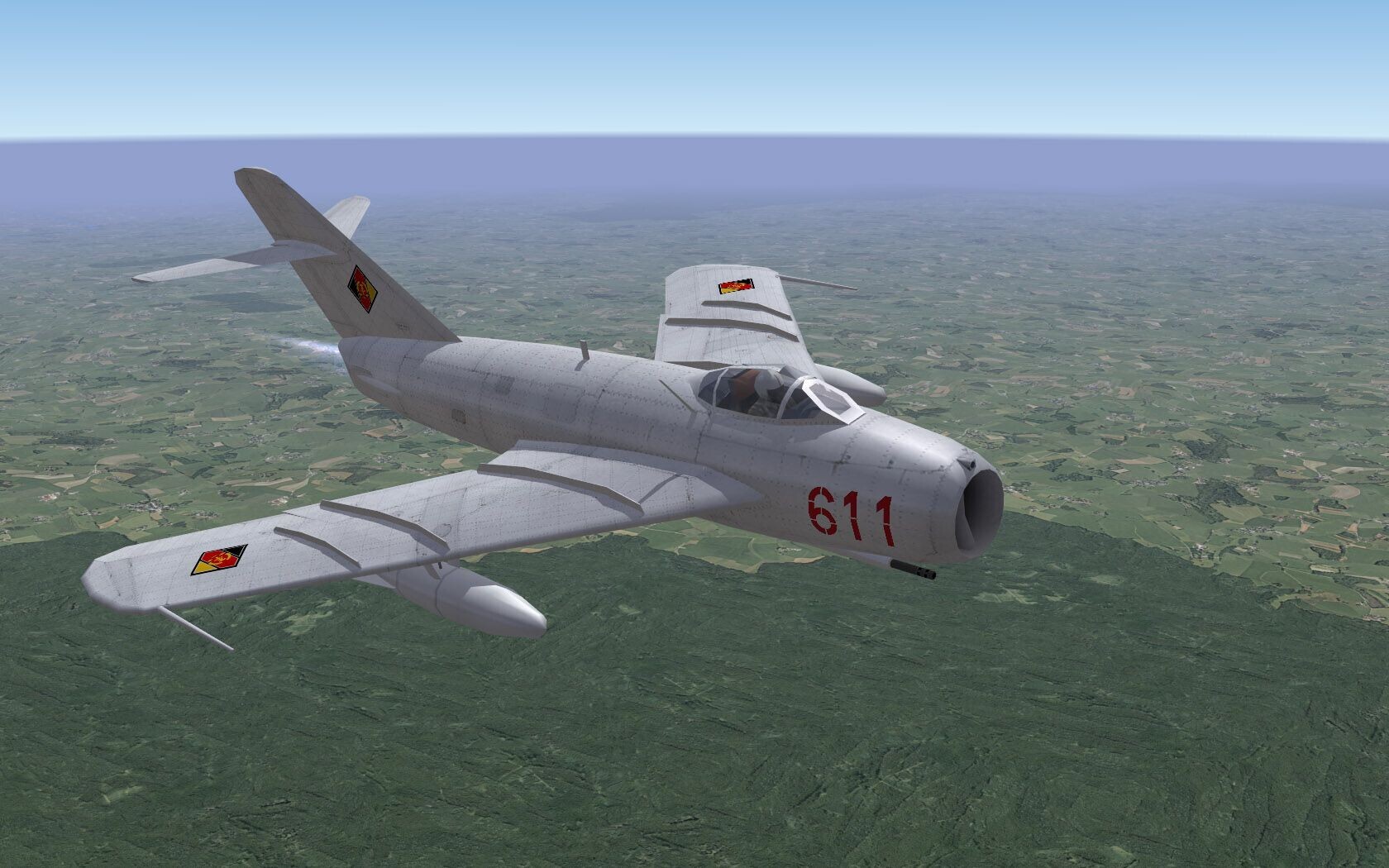 LSK Mig-17F  Silver 1.1