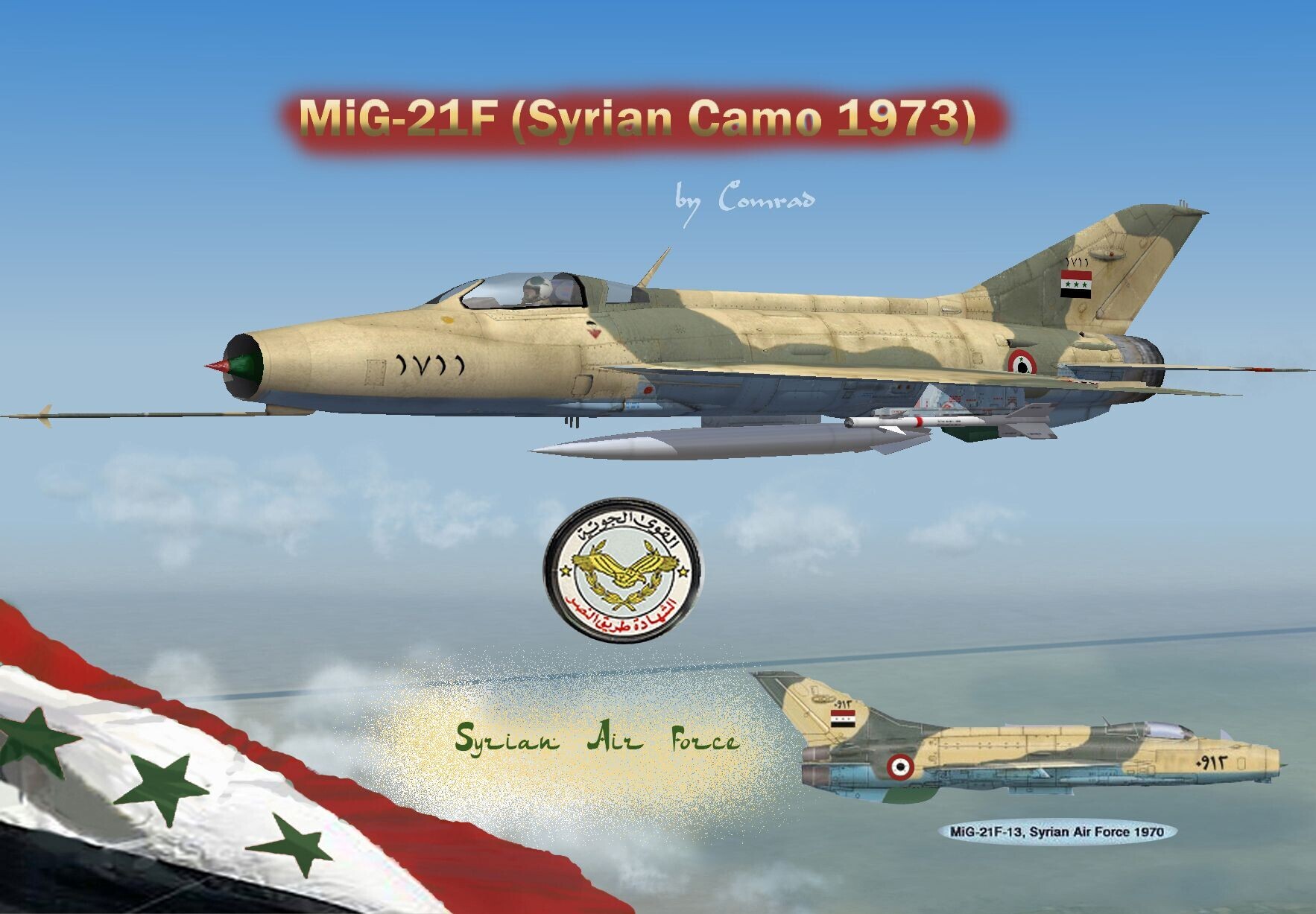 MiG-21F SyAAF Camo (1973)