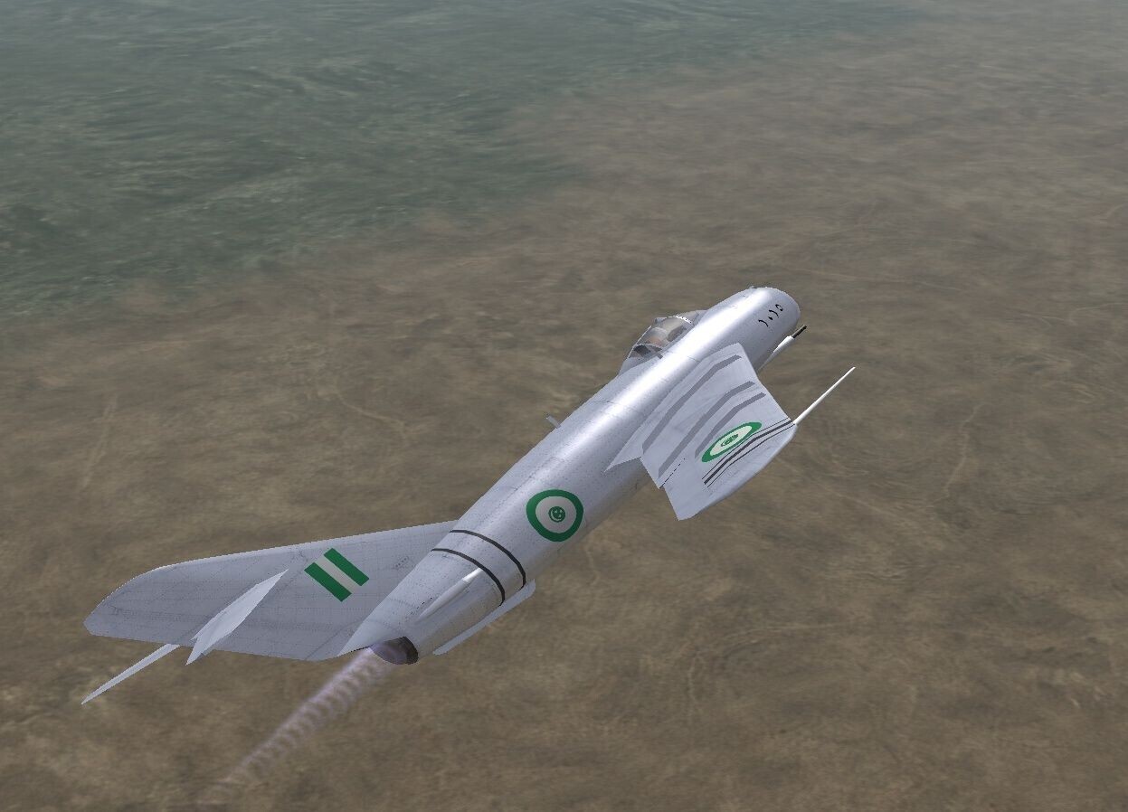 Egyptian MiG-17F 1956