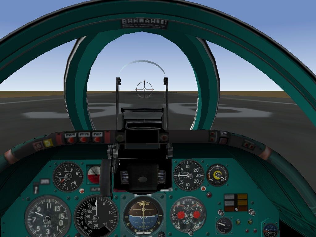 Mig19S Cockpit, Green Update