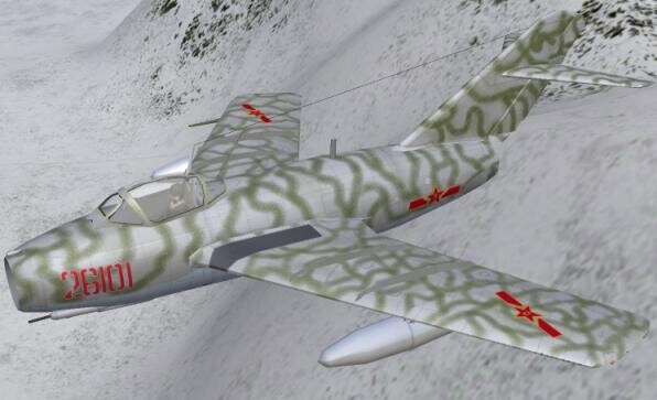 Mig-15 Chinese Camo (Pasko)