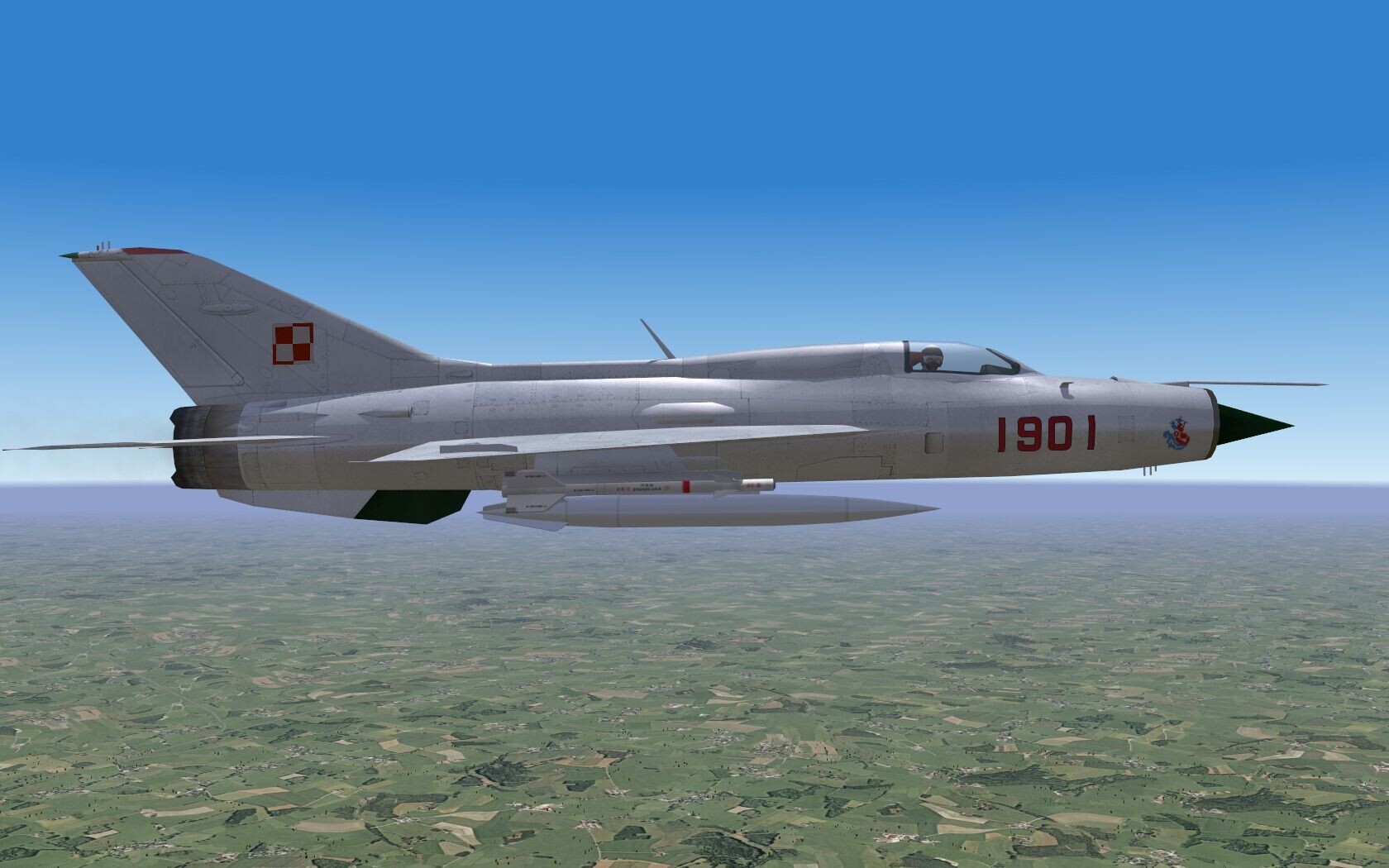 MIG-21PF 1st FR Silver (Poland)