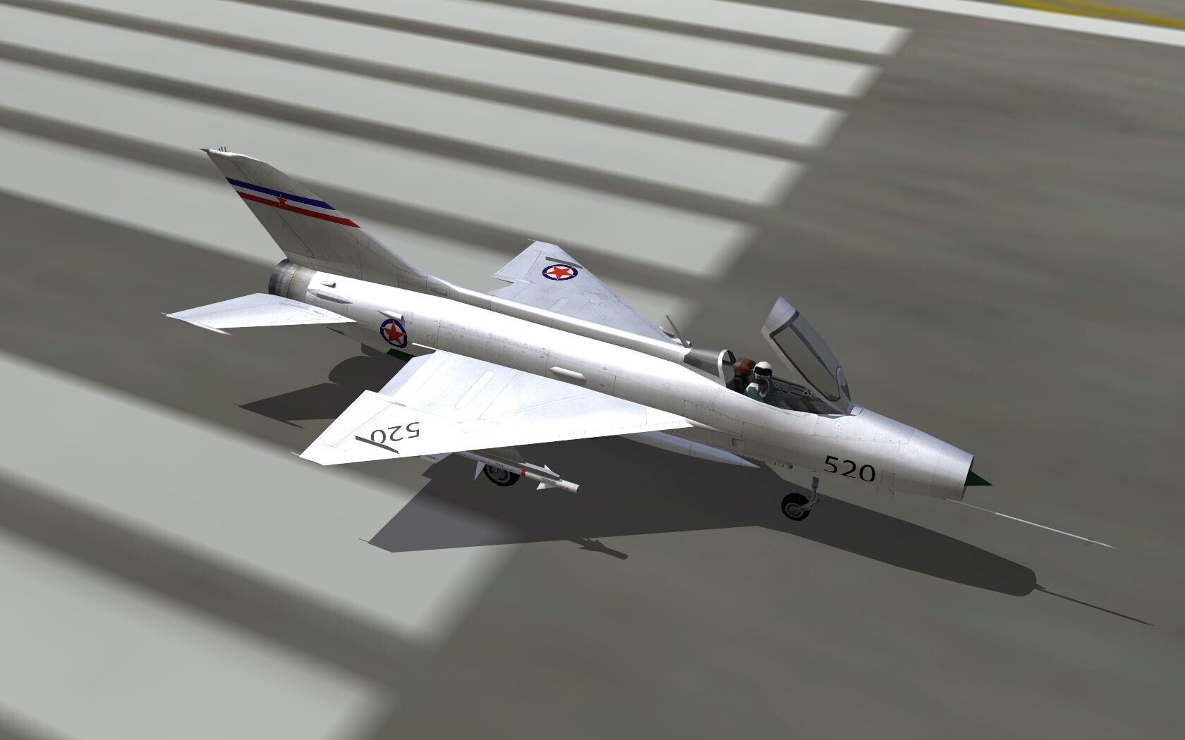 Yugo Mig-21F (L-12) Silver