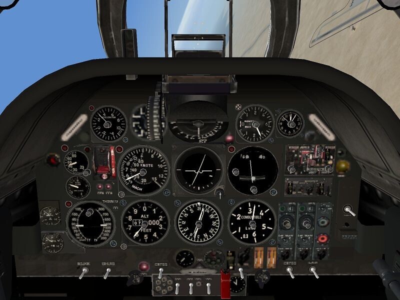 MD-450 Ouragan Cockpit