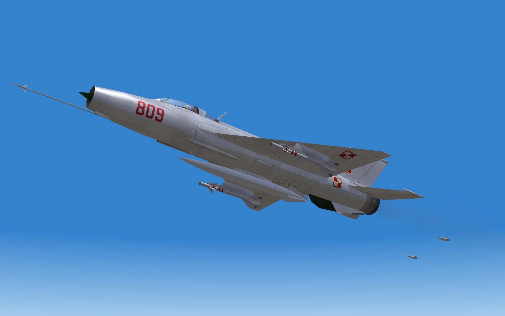 MIG–21F-13 PWL Silver