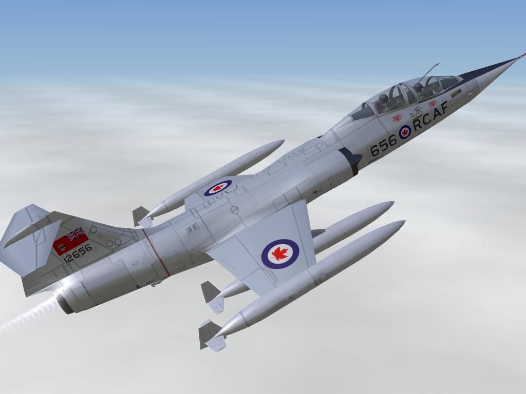 RCAF F-104D (Ajundair)