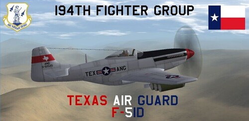More information about "194th Fighter Group, Texas ANG (F-51D, Wolf)"