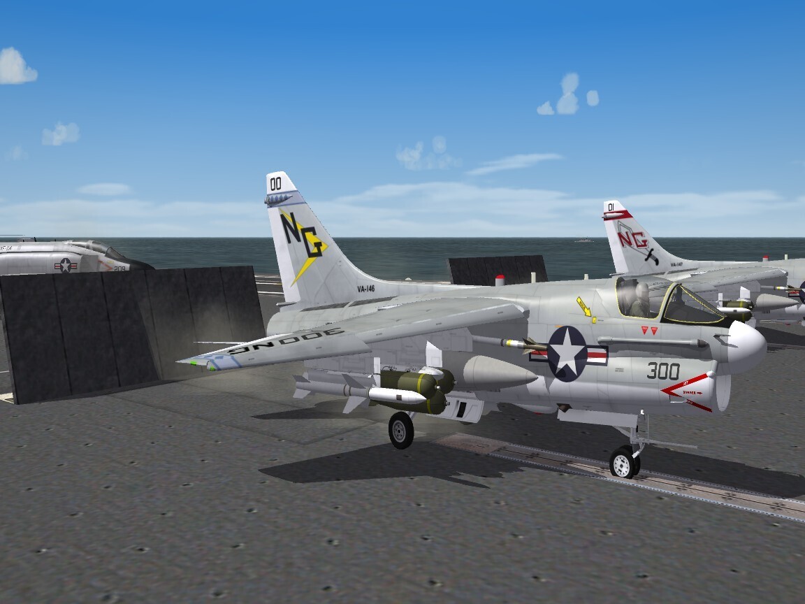 VA-146 Blue Diamonds (A-7E, TMF)