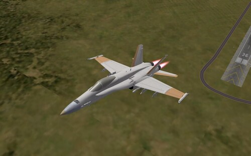 View the file F/A-18V ADV skin from Ace Combat 3: Electrosphere