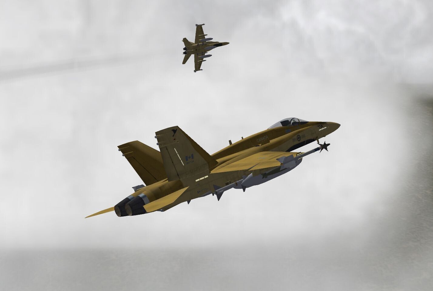 CF-18 Desert Tan skin v1.0