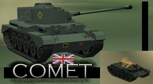 Comet A-34 cruiser tank