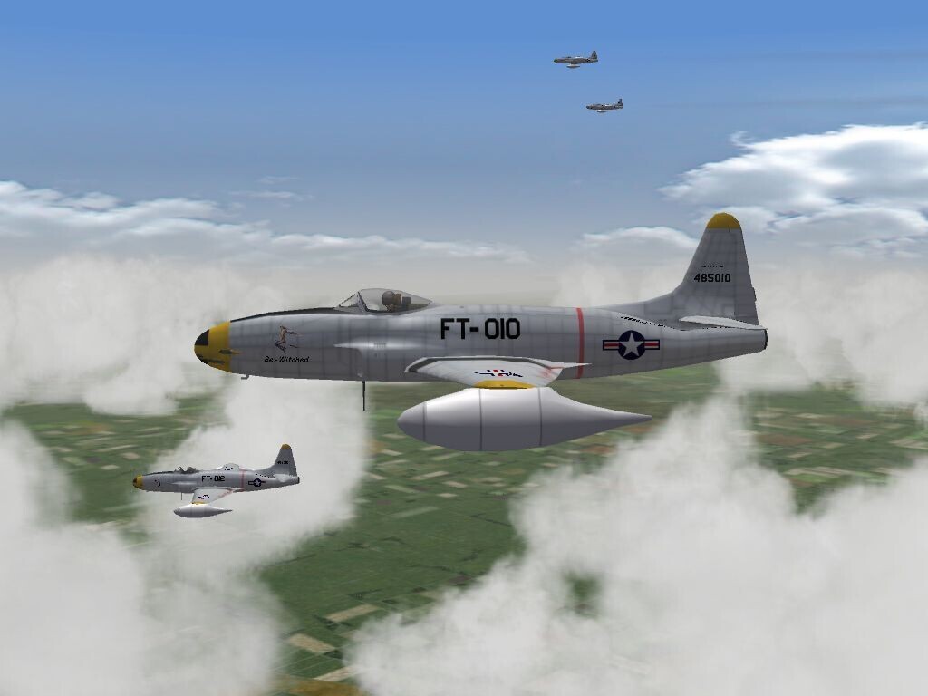 F-80 ShootingStar, 416th FG (post 1947) (Pasko)