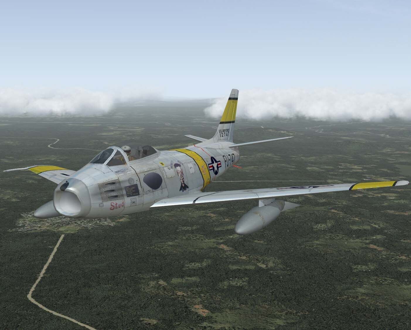 F-86E "Stud-HONEST JOHN"