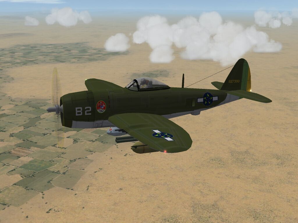 Republic P-47D-25 Thunderbolt, 1 GAC, Força Aérea Brasileira, Italy 1944