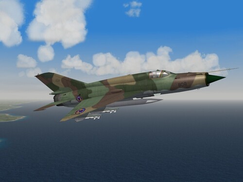 View the file MiG-21MF, Fuerza Aérea Ejército de Nicaragua