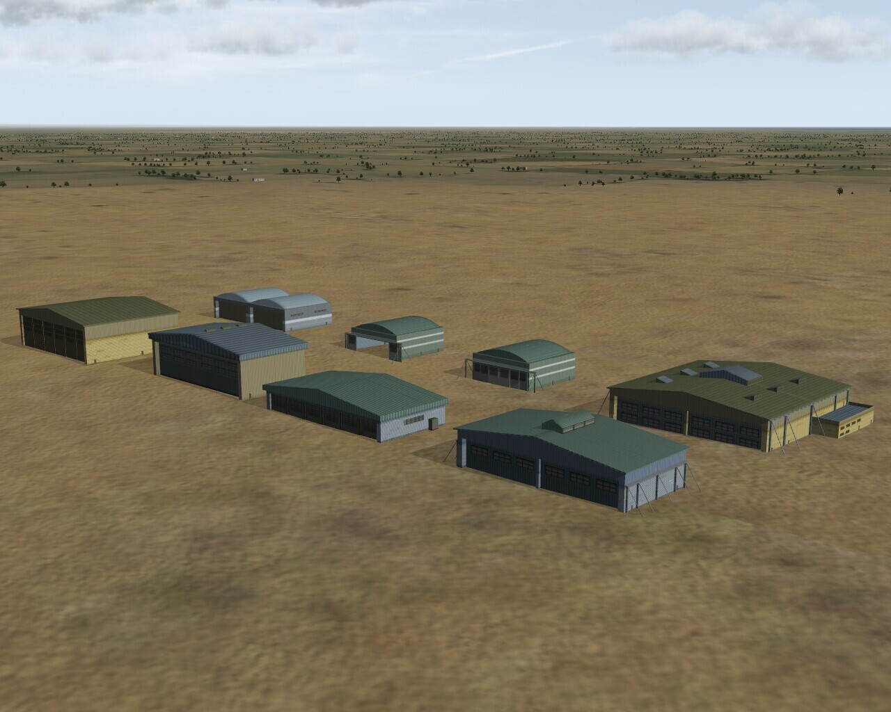 Generic hangars pack