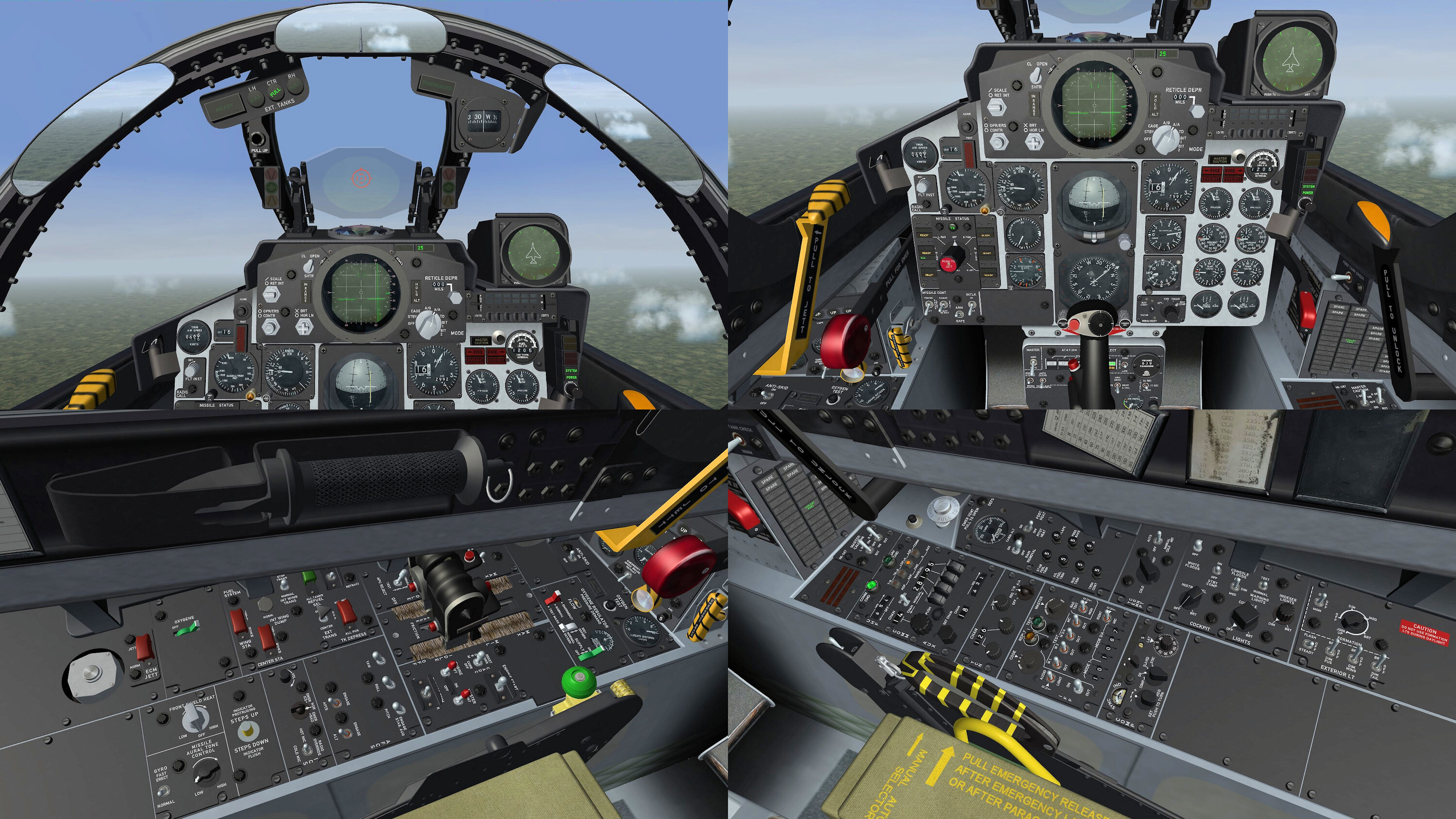 JASDF F-4EJ cockpit pack