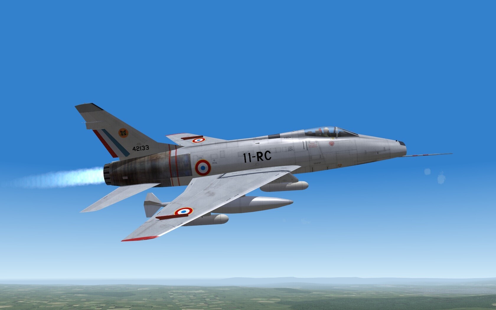 F-100D Armée de l'Air  complete