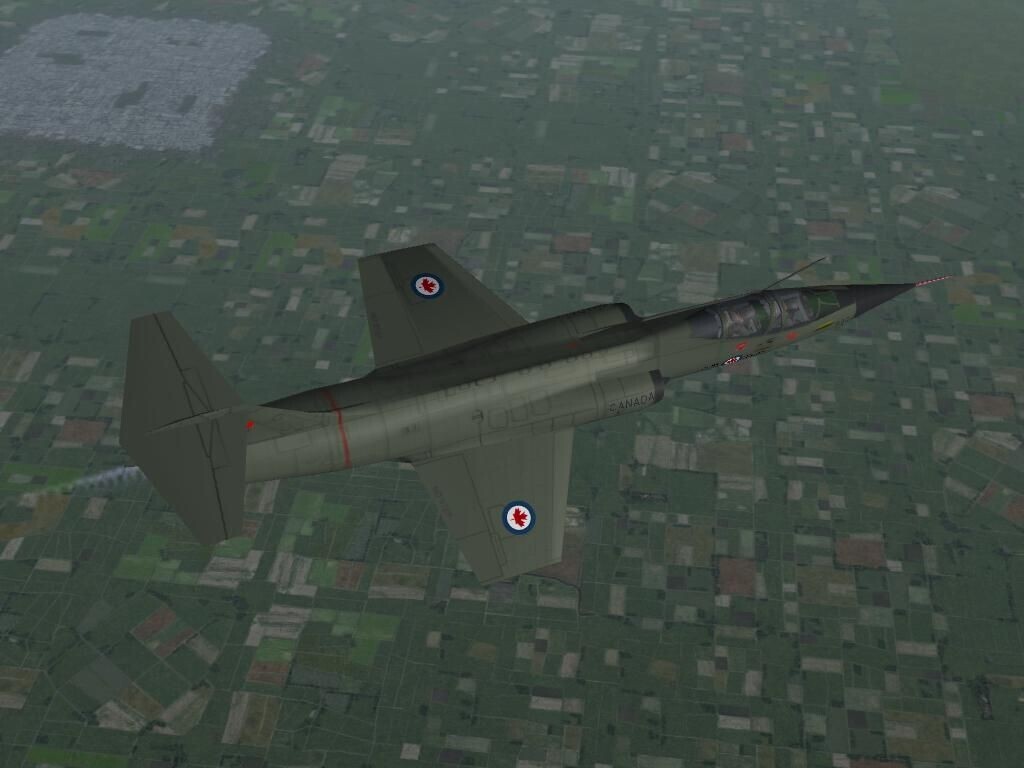 F-104D, RCAF/CF, 1976 Europe (AJ)