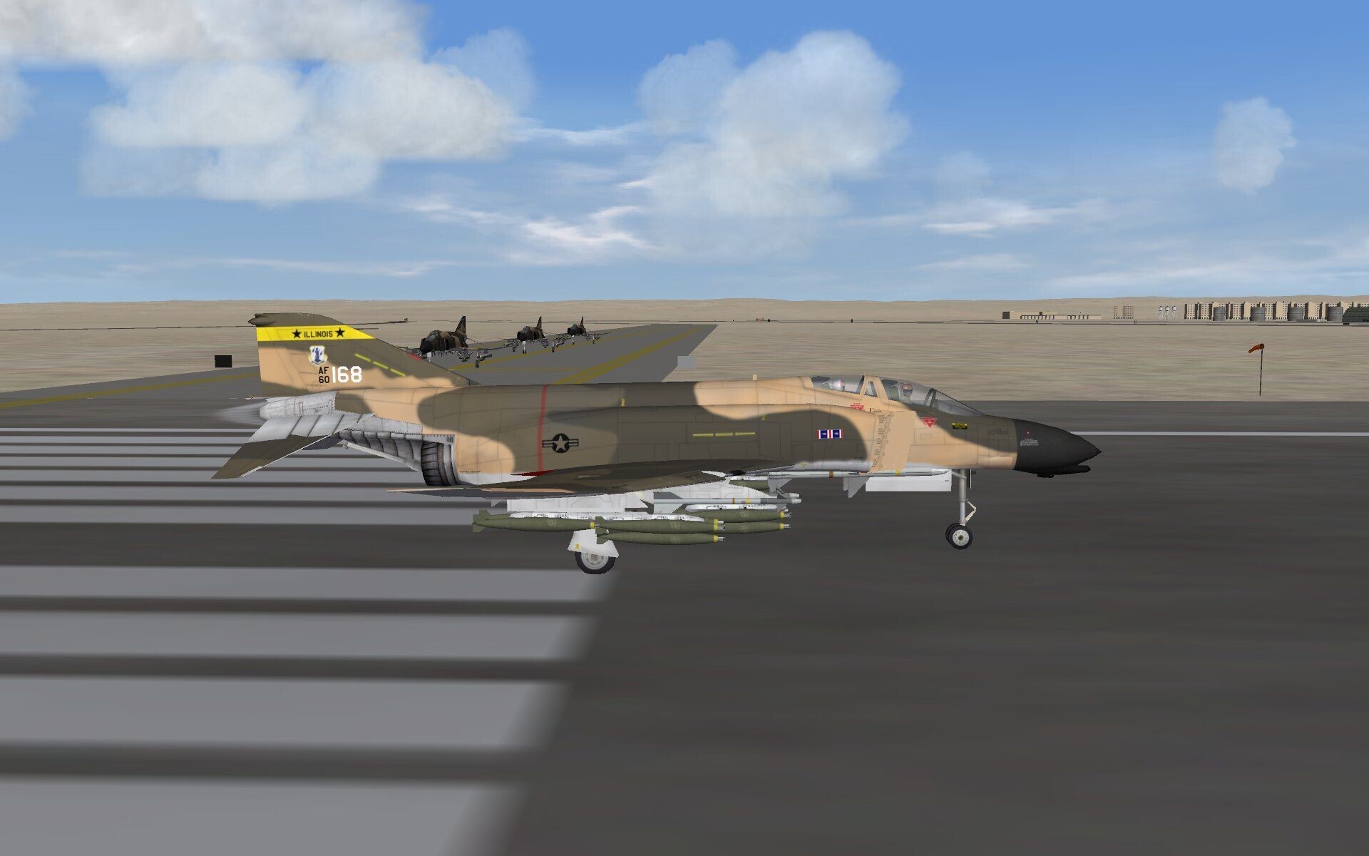 Illinois Air National Guard F-4D's