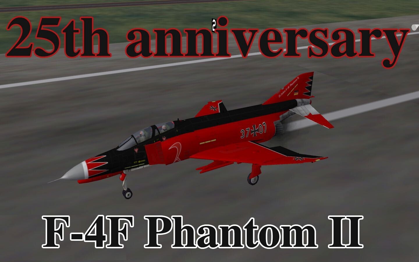 25th anniversary F-4F Phantom II