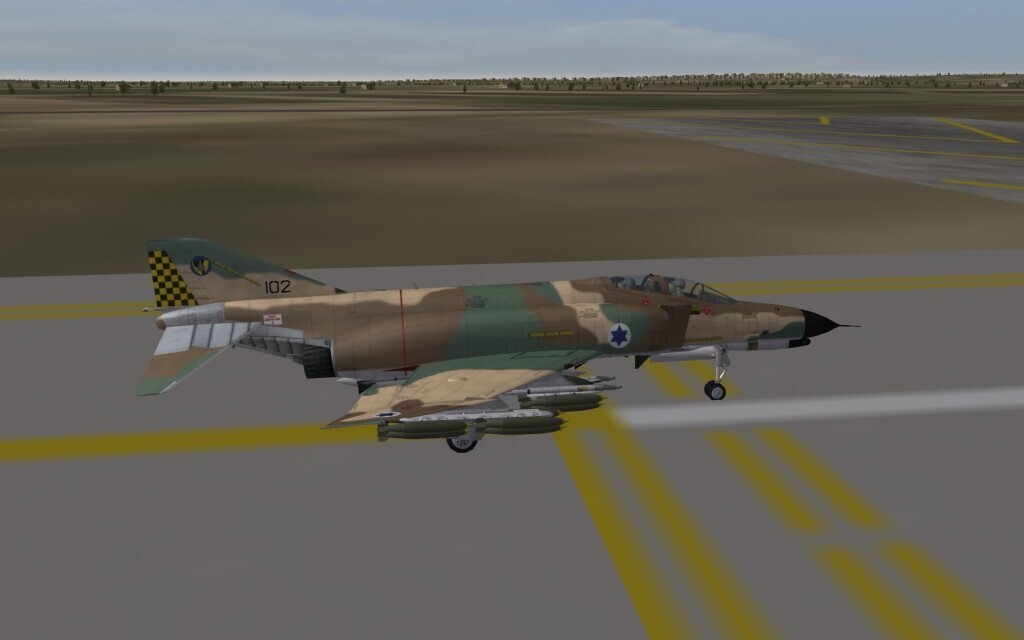 F-4E Kurnass High Res Skins for WOI (3W)