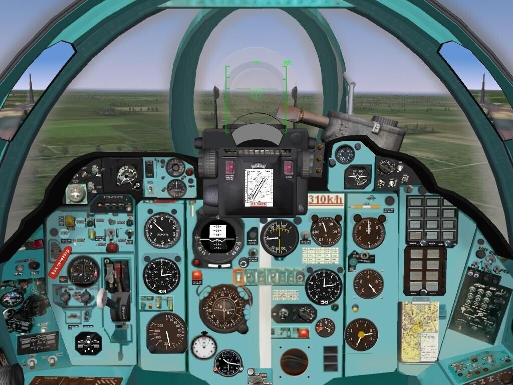 Mig-23UB Cockpit
