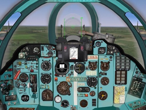 View the file Mig-23UB Cockpit