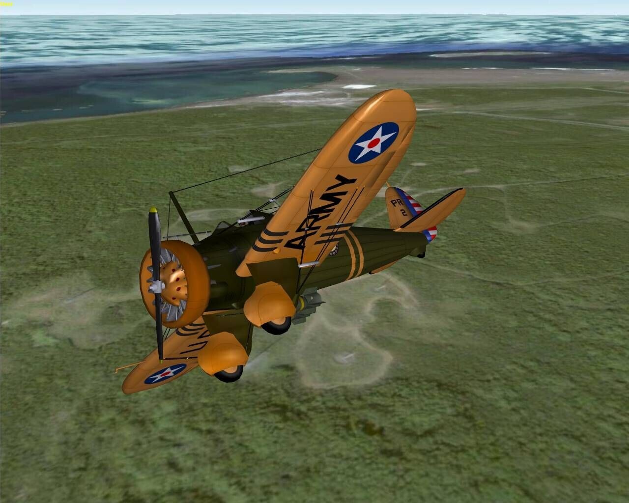 Boeing P-26C ''Peashooter''