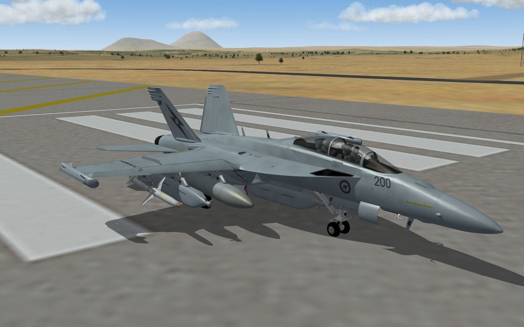 Royal Australian Air Force planned (2012 ish) EA-18G Growler for Strike Fighters 2