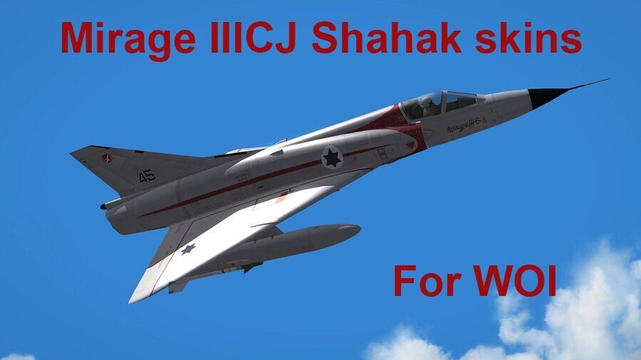 Mirage IIICJ Shahak for WOI (3W)