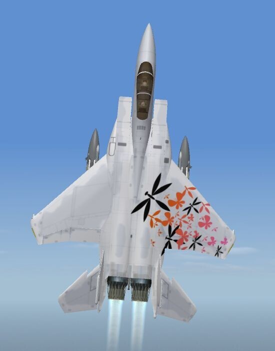 Fictional Swarm skin for the F-15D