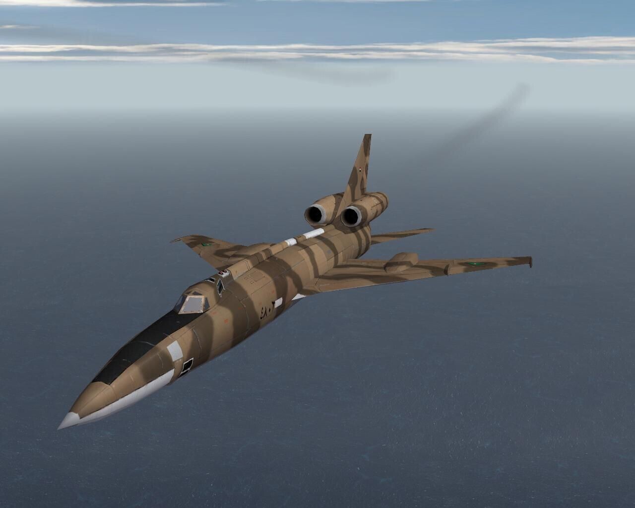 Tu-22 Iraqi brown camo