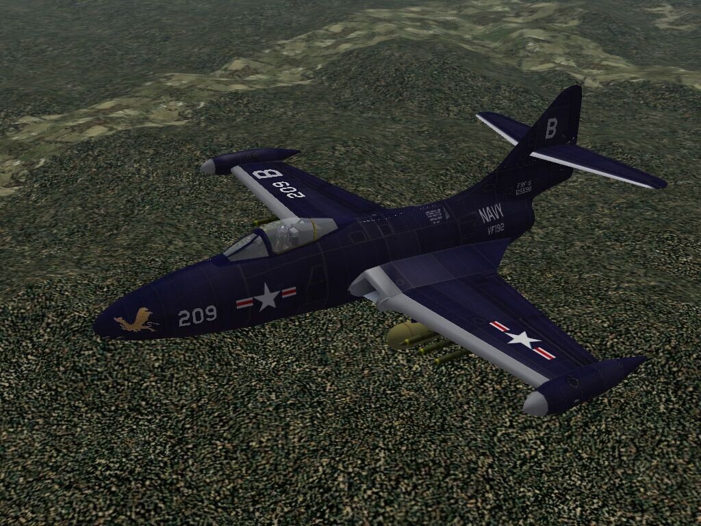 F9F-5 Panther, skin and ini update pak