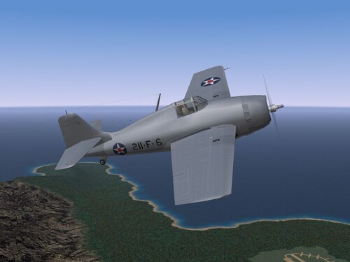 View the file VMF-211 "Wake Island Defenders" F4F-3 Wildcat