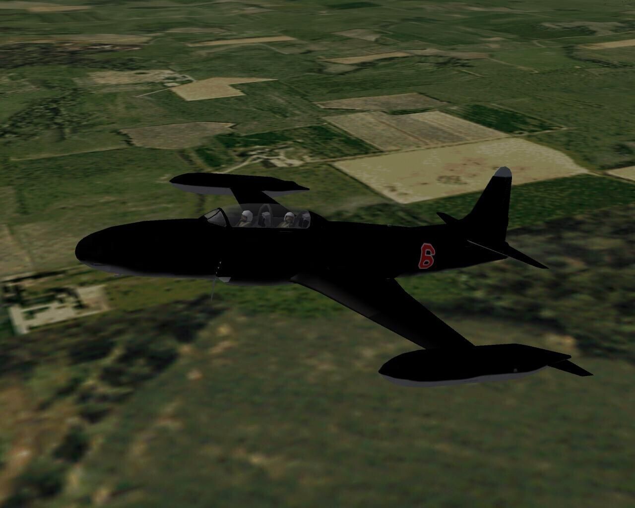 Fictional "Yak-12" from the movie Jet Pilot  (Pasko)