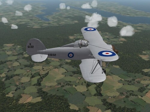 View the file Gloster Gladiator Mk1 72 Sqn Church Fenton 1937