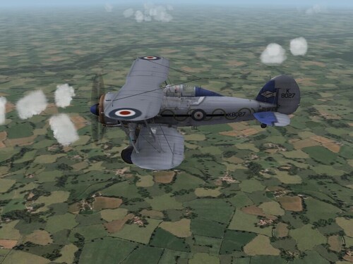 View the file Gloster Gladiator Mk1 87 Sqn Debden 1937