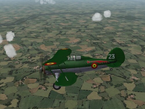 View the file Gloster Gladiator Mk1 Belgian Air Force 1.sqn "Comte" 1939