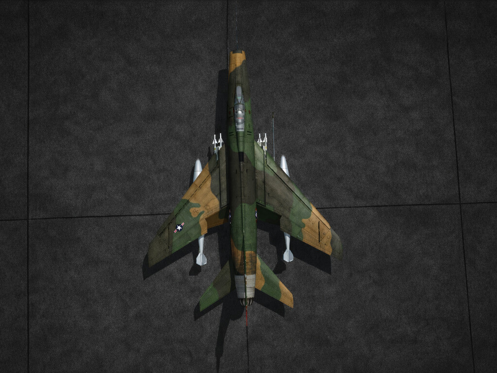 More information about "F-100D Hangar Screen."