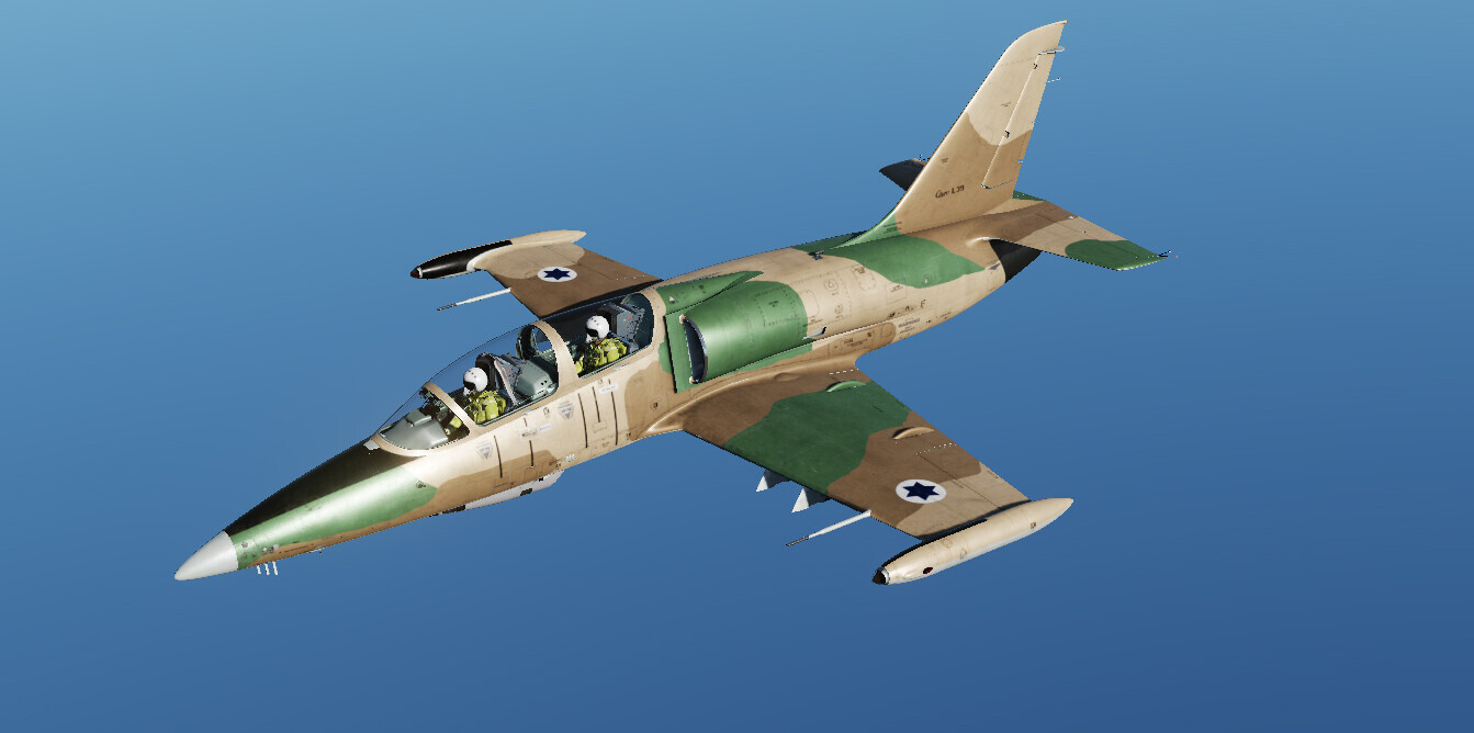 More information about "Fictional Israeli Air Force L-39ZA skin"
